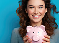frau-mit-sparschwein